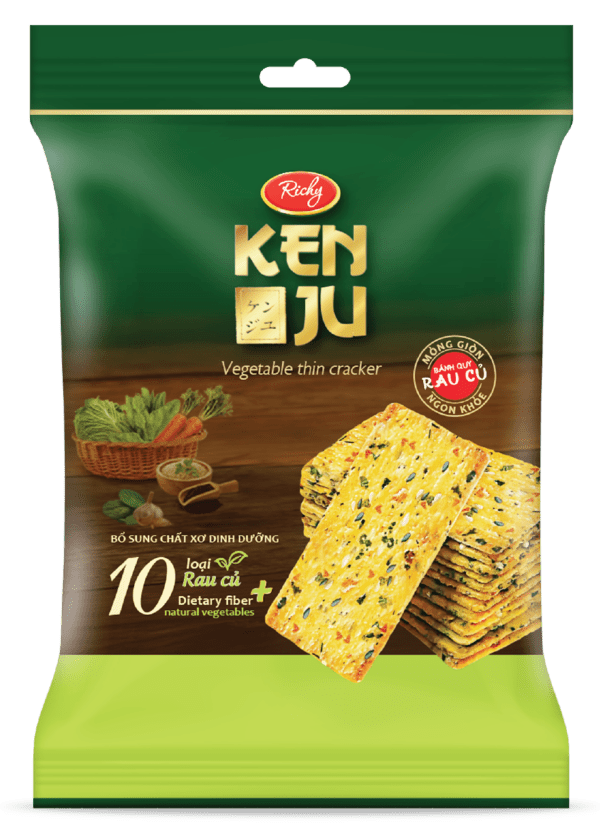 RICHY - KENJU VEGETABLE THIN CRACKER 192g