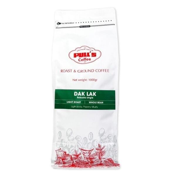 Dak Lak Robusta Single - 100% Robusta - Light roast - Whole bean - 1000g