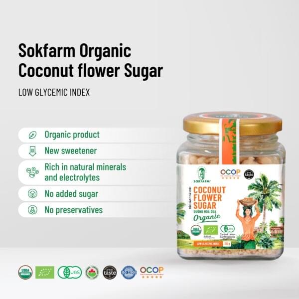 Organic Coconut flower sugar 250g